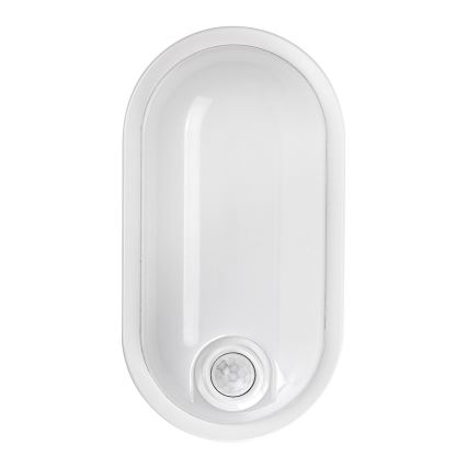 Rabalux - Candeeiro de tecto LED para exterior com sensor LED/15W/230V IP65 branco