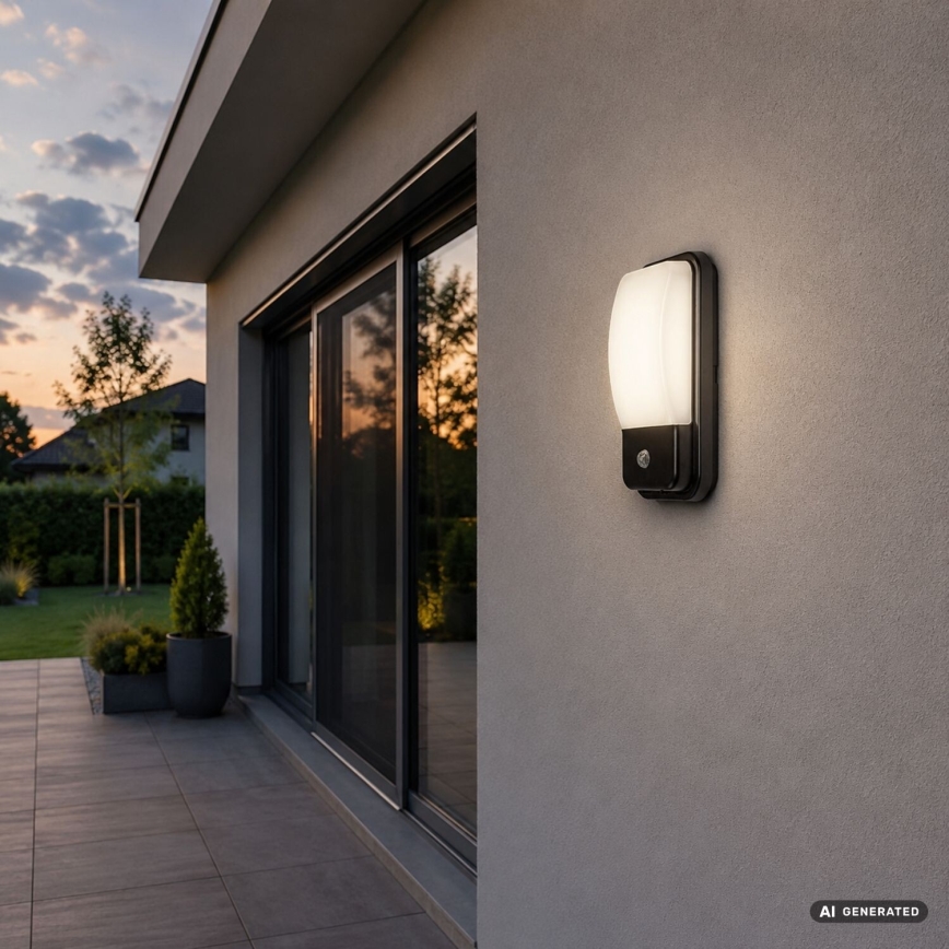 Rabalux - Aplique de parede exterior LED com sensor de movimento LED/20W/230V IP65