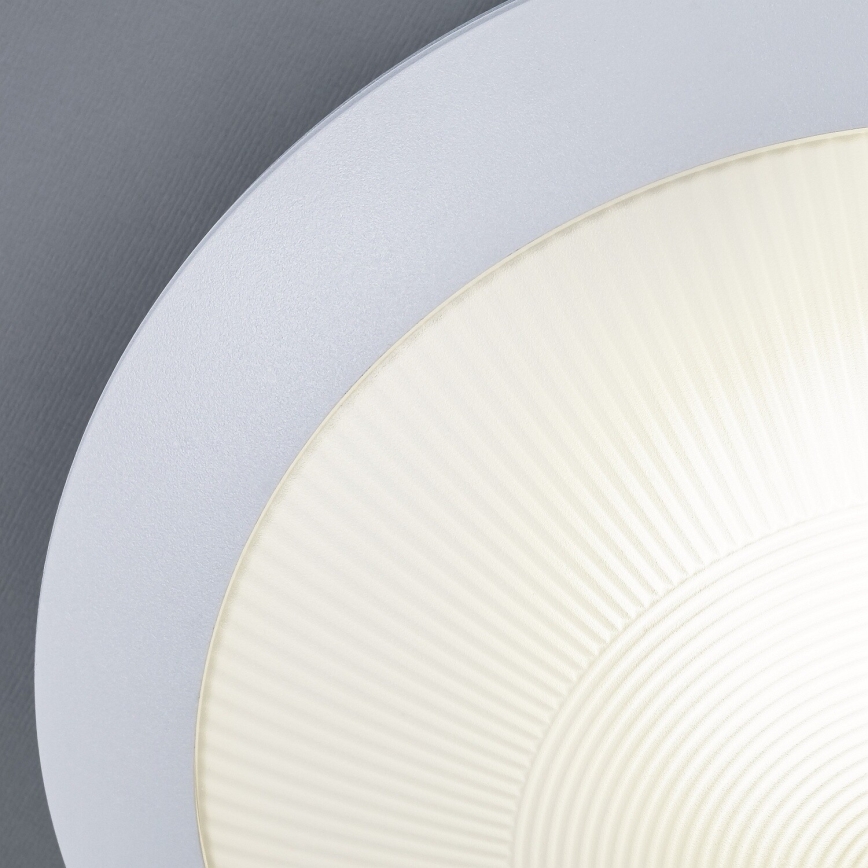 Rabalux - Candeeiro de tecto exterior 1xE27/9W/230V IP65 Ø 30 cm branco