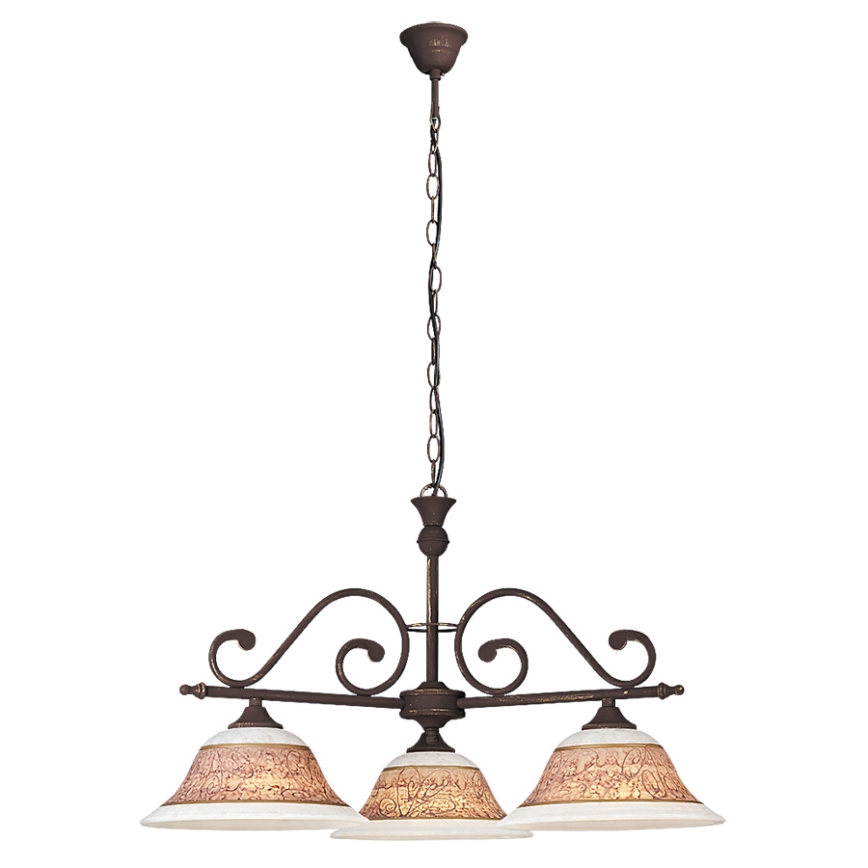 Rabalux 7747 - Candelabro numa corrente MAGDALENA 3xE27/60W/230V