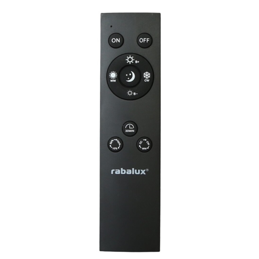 Rabalux - Candeeiro de teto exterior LED dimerizável LED/15W/230V Wi-Fi Tuya 2700-6500K IP44 + controlo remoto
