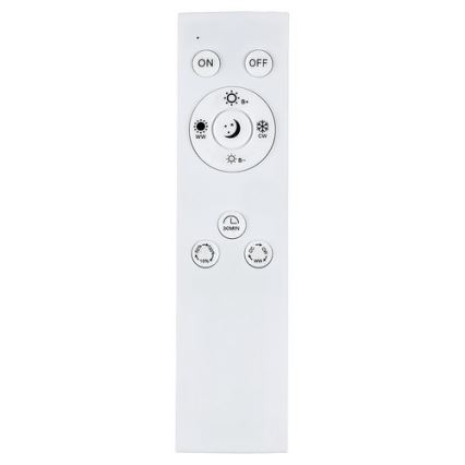Rabalux - Iluminação de teto exterior LED com regulação LED/15W/230V Wi-Fi Tuya 2700-6500K IP44 + comando