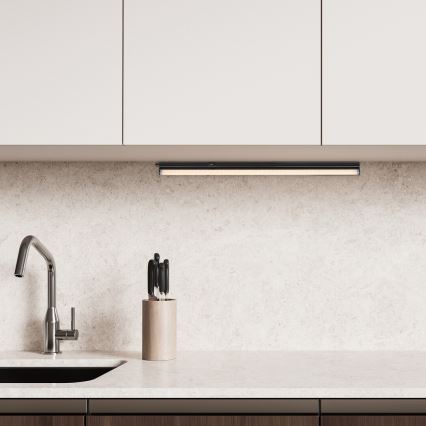 Rabalux - Iluminação para armário de cozinha LED LED/8W/230V 3000/4000K preto