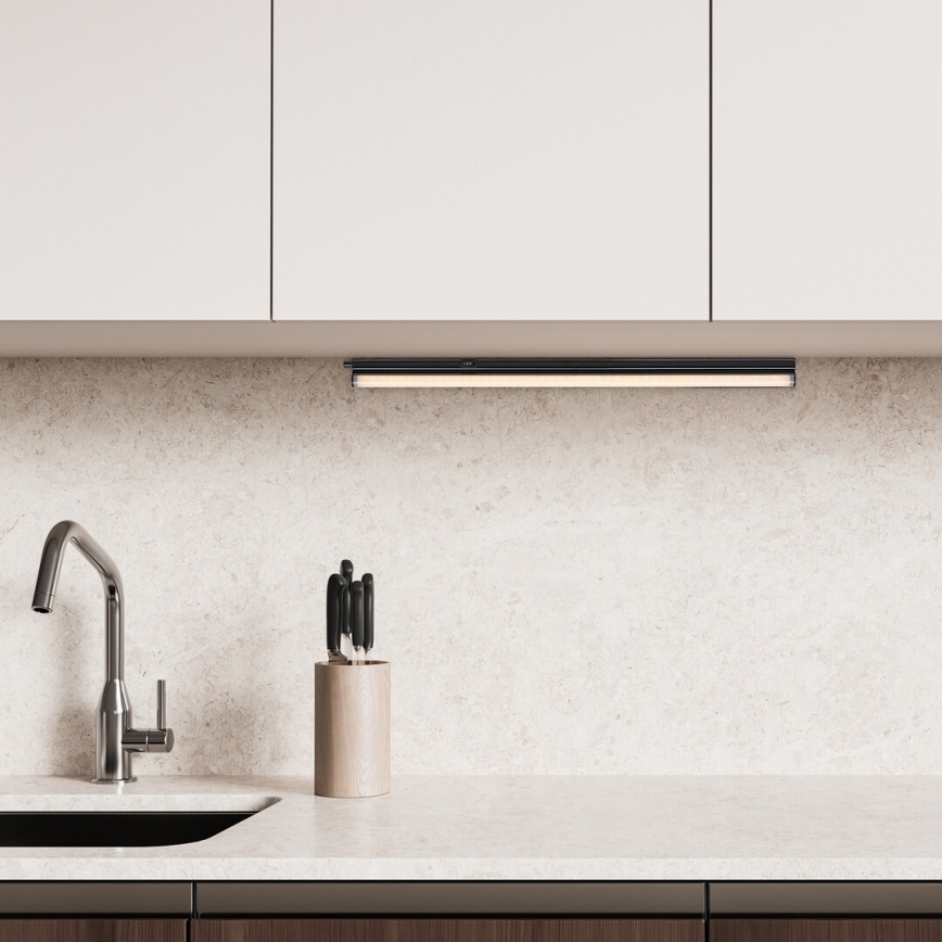 Rabalux - Iluminação para armário de cozinha LED LED/8W/230V 3000/4000K preto