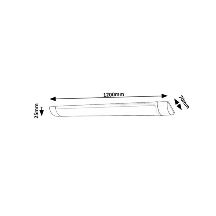 Rabalux - Luminária LED para instalação sob armário LED/36W/230V 120 cm
