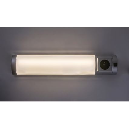 Rabalux - Iluminação para armário de cozinha LED com gaveta LED/5W/230V 4000K 45 cm prateado