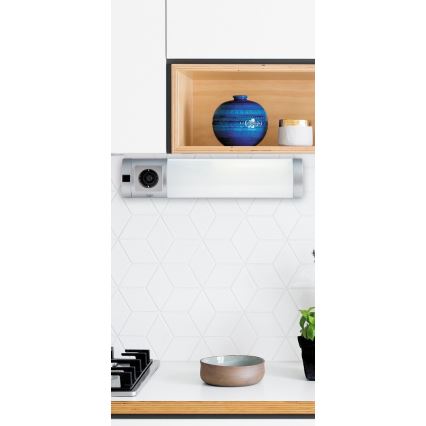 Rabalux - Iluminação para armário de cozinha LED com gaveta LED/5W/230V 4000K 45 cm cromado mate