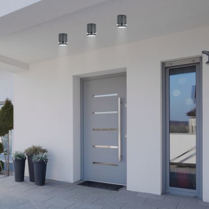 Rabalux - Foco exterior 1xGU10/35W/230V redondo IP54