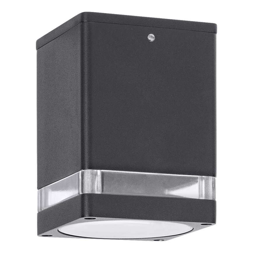 Rabalux - Foco exterior 1xGU10/35W/230V quadrado IP54