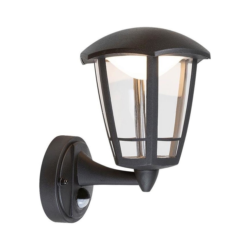 Rabalux - Iluminação de parede exterior LED com sensor LED/8W/230V 500lm 3000K IP44