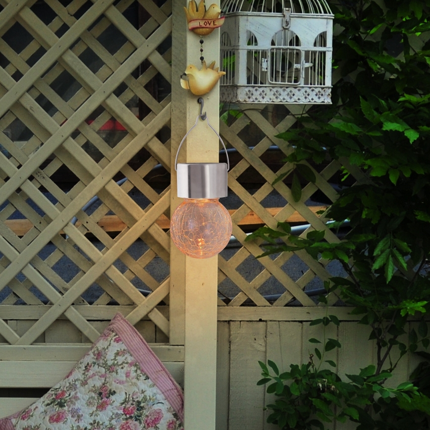 Rabalux - Luminária solar exterior LED RGB com interruptor LED/0,06W 60 mAh IP44