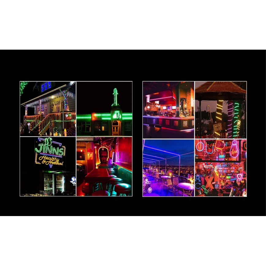 Rabalux - Fita LED RGBW Regulável LED/21W/230V 5 m IP67 + comando à distância