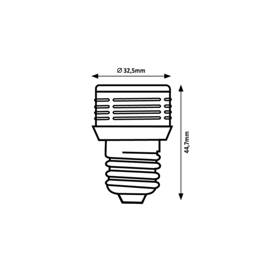 Rabalux - Lâmpada LED com regulação E27/3W/230V 3000K