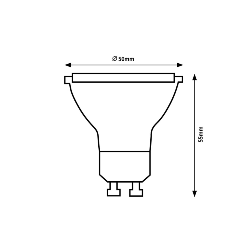 Rabalux - Lâmpada LED GU10/5W/230V 4000K
