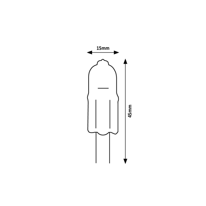 Rabalux - Lâmpada LED G4/2W/12V 4000K