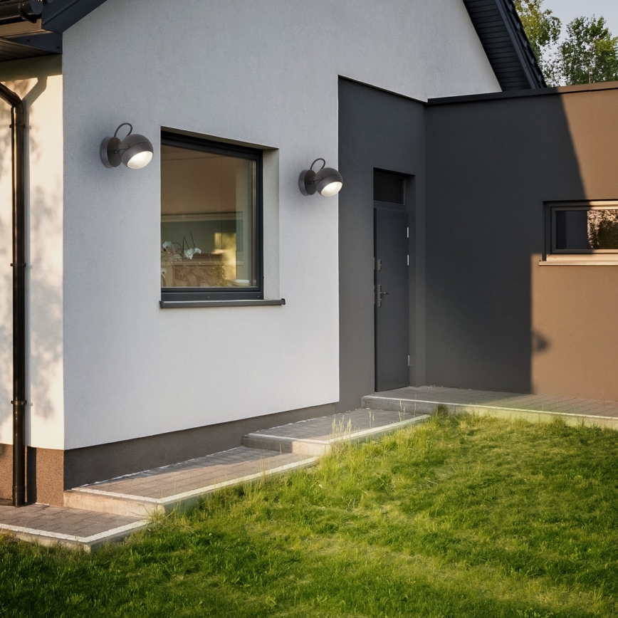 Rabalux - Luz de parede de exterior 1xGU10/25W/230V IP44