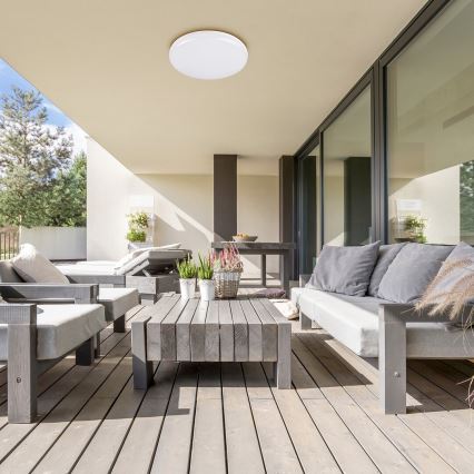 Rabalux - Luz de teto de exterior LED LED/24W/230V IP64