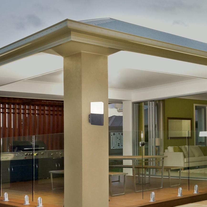 Rabalux 7988 - Luz de parede de exterior ZADAR 1xE27/15W/230V IP44