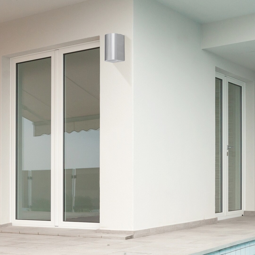 Rabalux - Luz de parede de exterior 2xGU10/35W/230V IP44