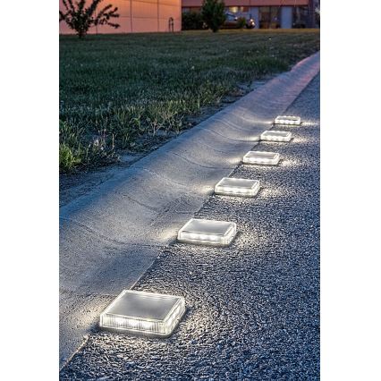 Rabalux - Luminária solar LED para exterior LED/1,5W/3,2V 4000K 500 mAh IP67