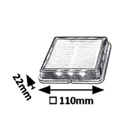 Rabalux - Luminária solar LED para exterior LED/1,5W/3,2V 4000K 500 mAh IP67