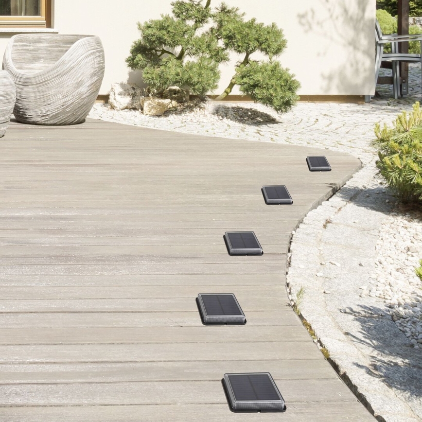 Rabalux - Luminária solar LED para exterior LED/1,5W/3,2V 4000K 500 mAh IP67