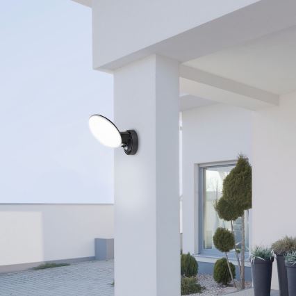 Rabalux - Iluminação de parede exterior LED com sensor LED/12W/230V IP54