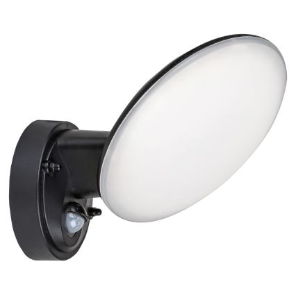 Rabalux - Iluminação de parede exterior LED com sensor LED/12W/230V IP54