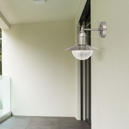 Rabalux - Luz de parede de exterior 1xE27/60W/230V IP44