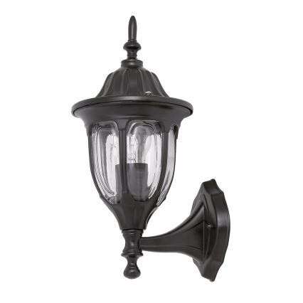 Rabalux - Aplique de parede para exterior 1xE27/60W/230V IP43 preto