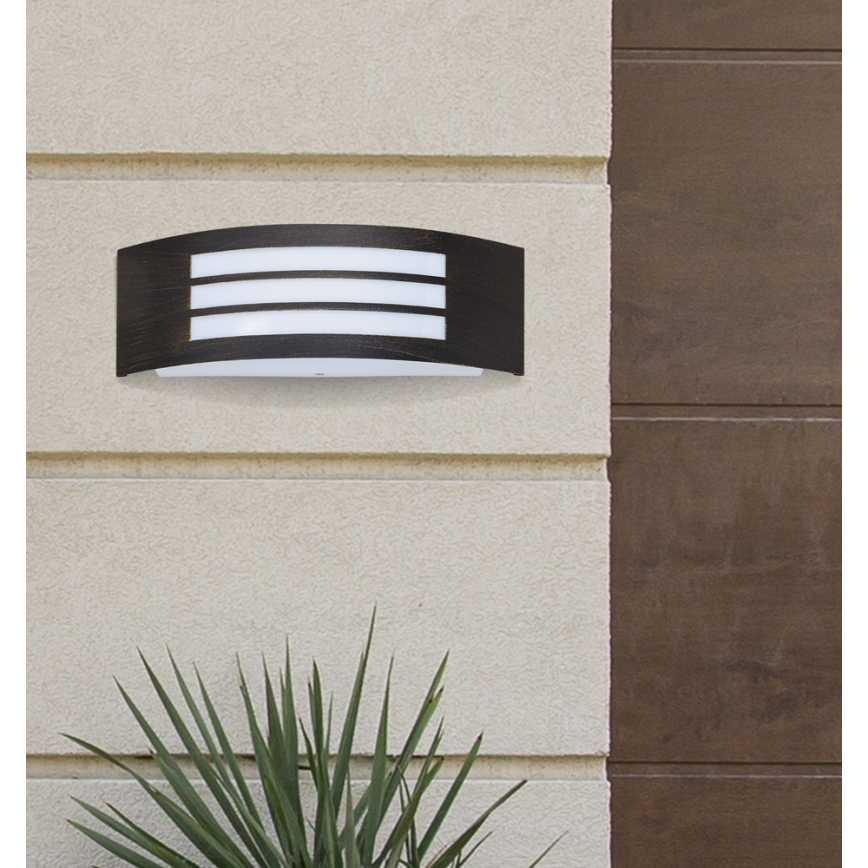 Rabalux - Luminária de parede exterior 1xE27/14W/230V IP44