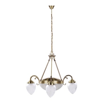 Rabalux 8633 - Candelabro numa corrente ANNABELLA 3xE14/40W+2xE27/60W