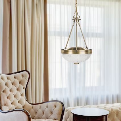 Rabalux 8637 - Candelabro numa corrente ANNABELLA 2xE27/60W/230V