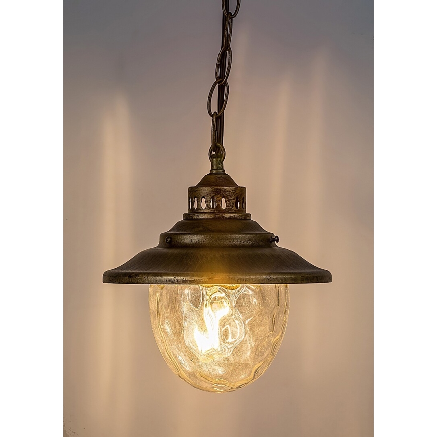 Rabalux - Lustre de exterior 1xE27/60W/230V