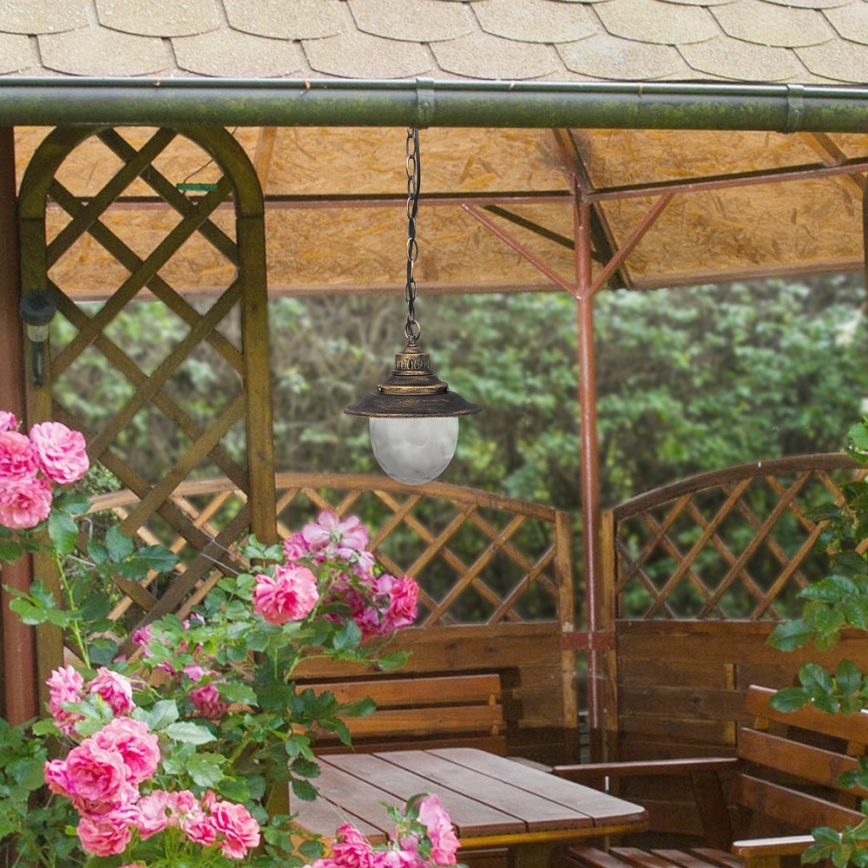 Rabalux - Lustre de exterior 1xE27/60W/230V