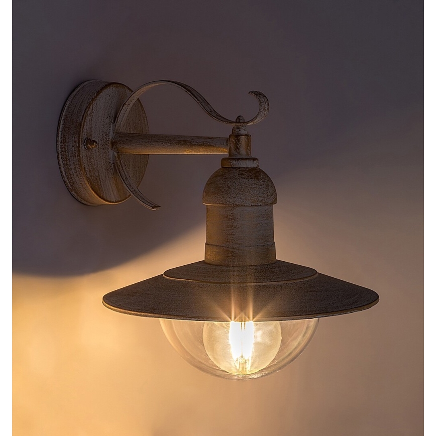 Rabalux - Luz de parede de exterior 1xE27/60W/230V IP44