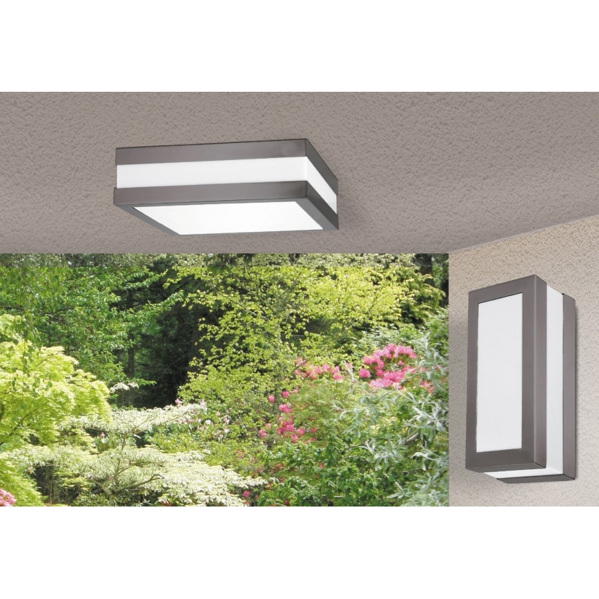 Rabalux - Luz de parede de exterior 1xE27/14W/230V IP44