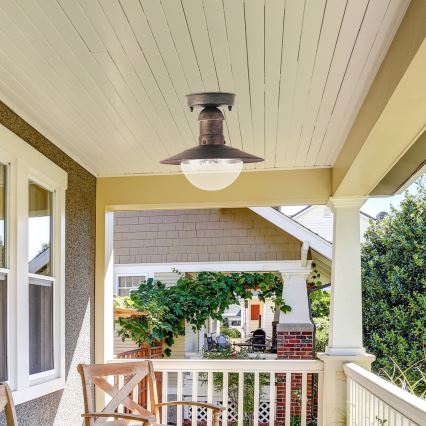 Rabalux - Luz de teto de exterior 1xE27/60W IP44