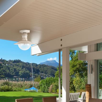 Rabalux - Luz de teto de exterior 1xE27/60W IP44