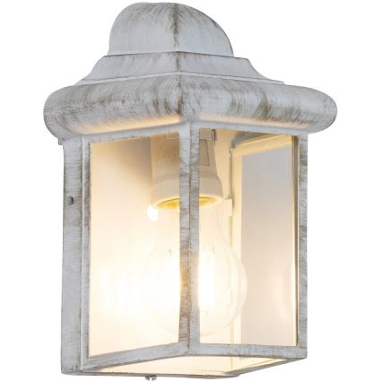 Rabalux - Luz de parede de exterior 1xE27/60W/230V IP43 branco