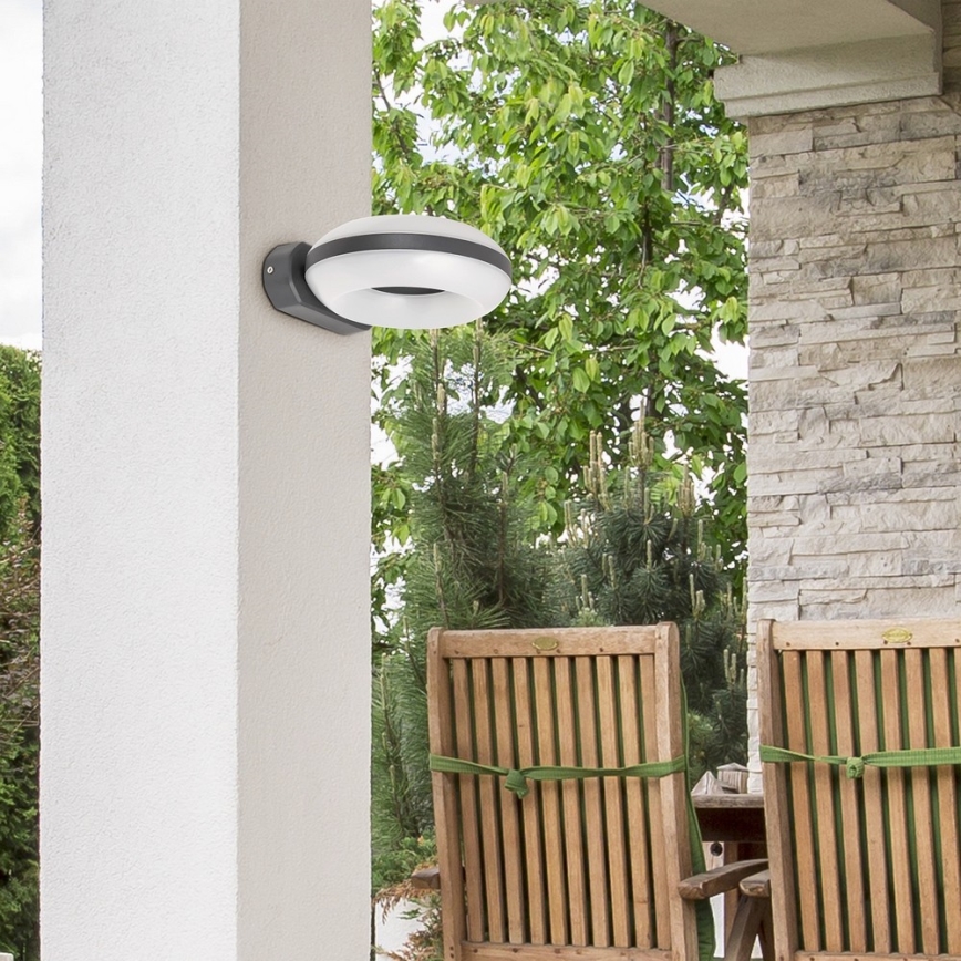 Rabalux 8770 - Luz de parede LED de exterior GRAZ 1xLED/12W IP54