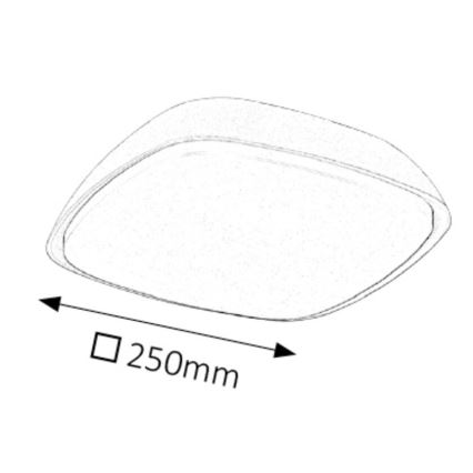 Rabalux - Luz de teto de exterior LED LED/20W/230V IP65
