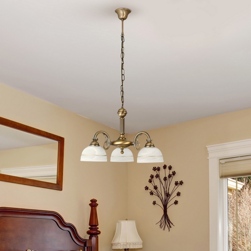 Rabalux - Candelabro numa corrente 3xE27/40W/230V