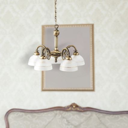 Rabalux 8815 - Candelabro numa corrente FLOSSI 5xE27/40W/230V