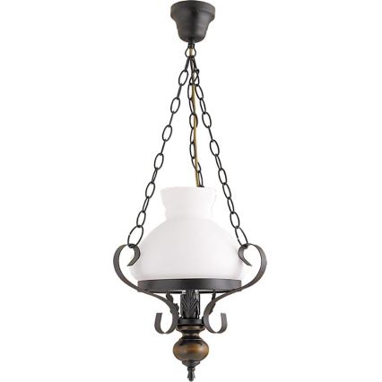 Rabalux - Vidro de substituição para candeeiro E27 diâmetro 23,5 cm branco