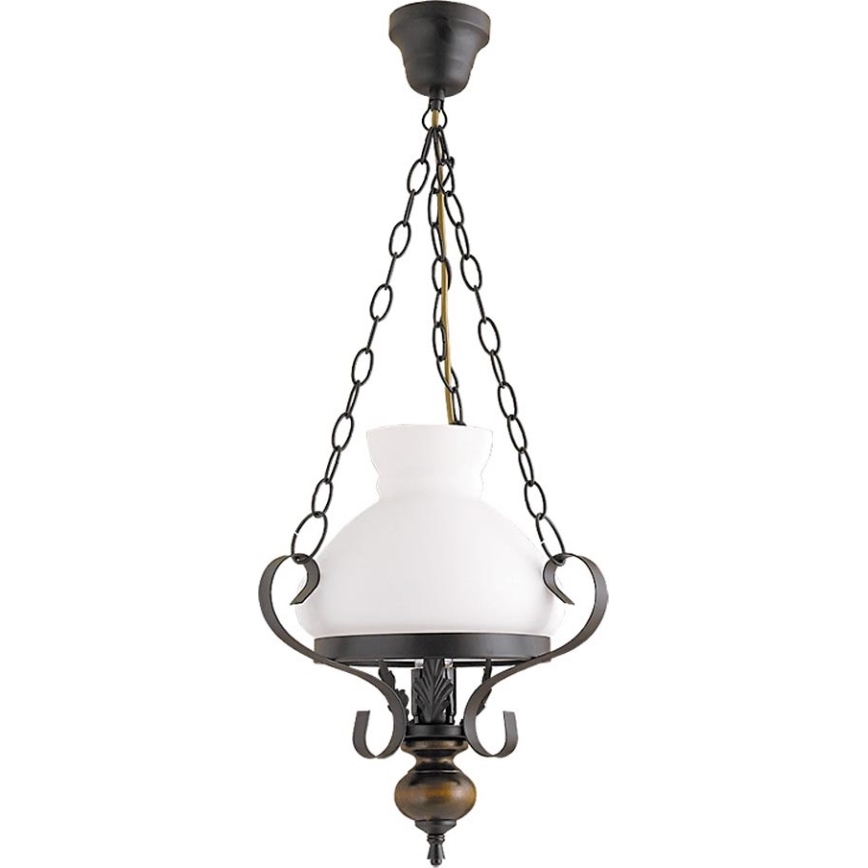 Rabalux - Vidro de substituição para candeeiro E27 diâmetro 23,5 cm branco