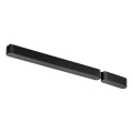 Rabalux - Alimentação elétrica para luzes no sistema ferroviário 80W/24V 10,2 + 33 cm preto