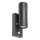 Rabalux - Aplique de parede exterior com sensor 2xGU10/10W/230V preto IP44
