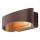 Rabalux - Aplique de parede exterior LED/9W/230V IP54 castanho