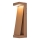 Rabalux - Aplique de parede LED para exterior LED/13W/230V IP65 castanho